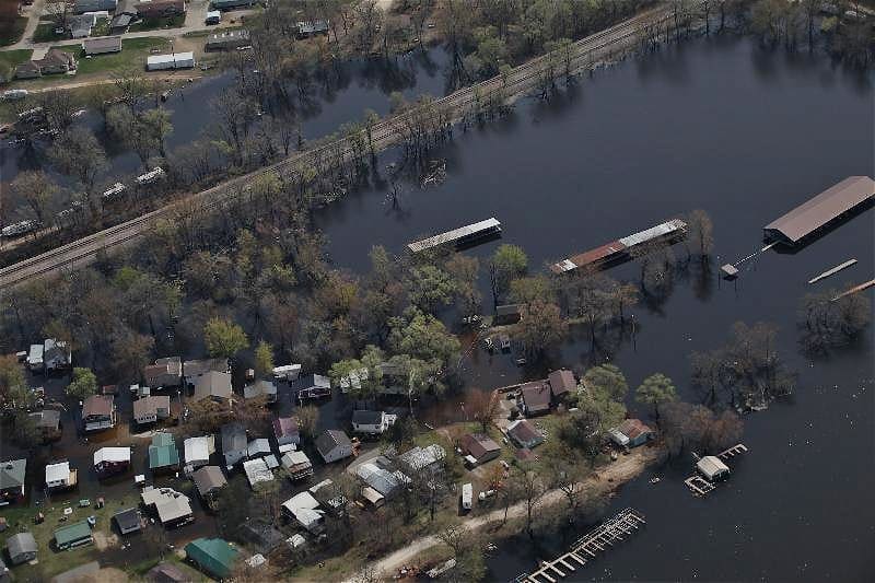 2023 Mississippi River flooding in Bagley